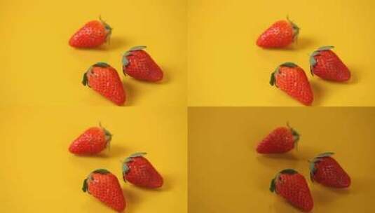草莓光影变化高清在线视频素材下载