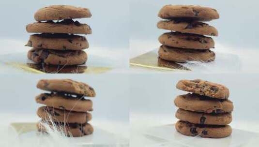 甜品甜点饼干高清在线视频素材下载