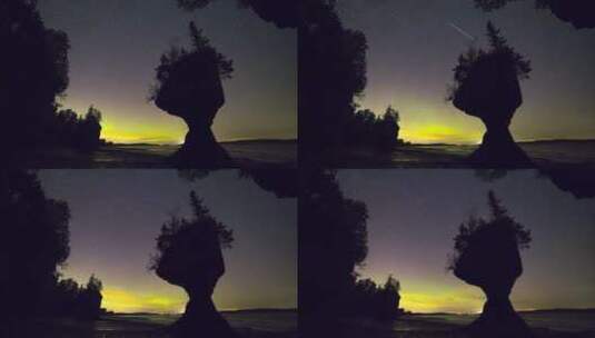 夜空延时拍摄2高清在线视频素材下载