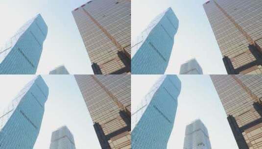 广州珠江新城高楼群高清在线视频素材下载