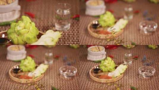 【镜头合集】白酒芥菜疙瘩五香调料自制高清在线视频素材下载
