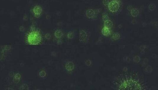新冠病毒模型背景高清在线视频素材下载