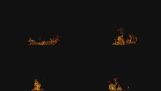 篝火火苗火焰燃烧 (2)高清在线视频素材下载