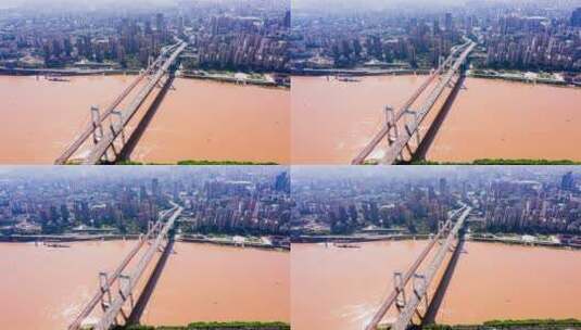 重庆鹅公岩大桥2高清在线视频素材下载