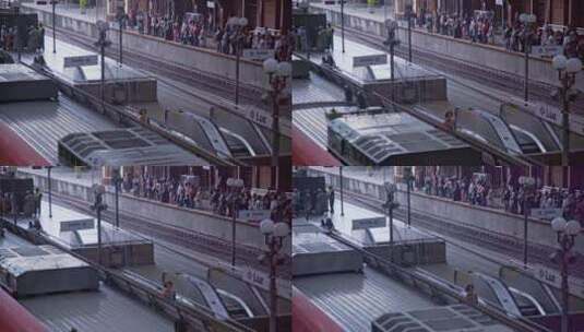 巴西圣保罗城市街头人文视频高清在线视频素材下载