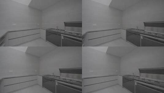 别墅豪宅内敞亮厨房SLOG3高清在线视频素材下载