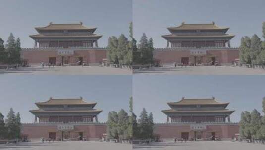 故宫 故宫博物院高清在线视频素材下载
