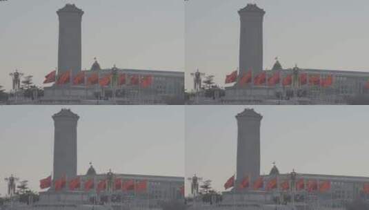 大气北京空镜 北京天安门广场高清在线视频素材下载