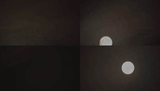 超级月亮高清在线视频素材下载
