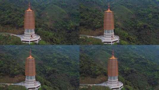 深圳弘法寺高清在线视频素材下载