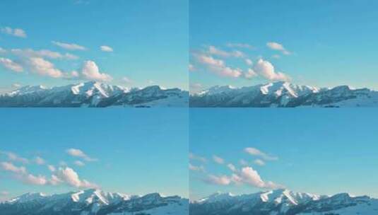 雪山山峰高清在线视频素材下载