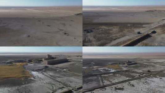荒漠工厂高清在线视频素材下载