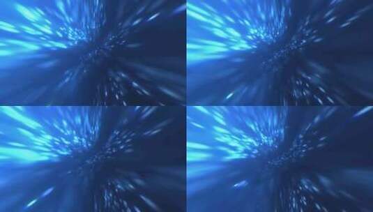 蓝色消化道颗粒流高清在线视频素材下载