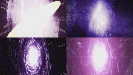 宇宙大爆炸隧道穿梭开场片头高清在线视频素材下载