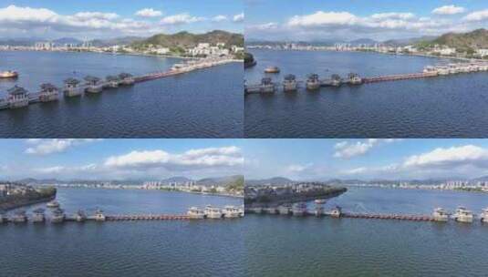 潮州广济桥高清在线视频素材下载