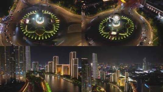 合集中国天津城市风光航拍高清在线视频素材下载