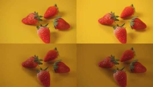 草莓光影变化B高清在线视频素材下载