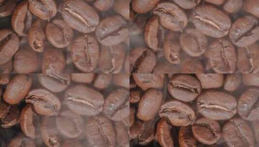 咖啡种子特写高清在线视频素材下载