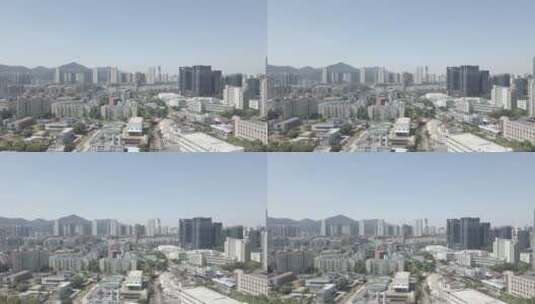 珠海市区香洲区全景4K航拍原素材3高清在线视频素材下载