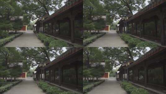 杭州大运河萧山博物馆建筑视频高清在线视频素材下载