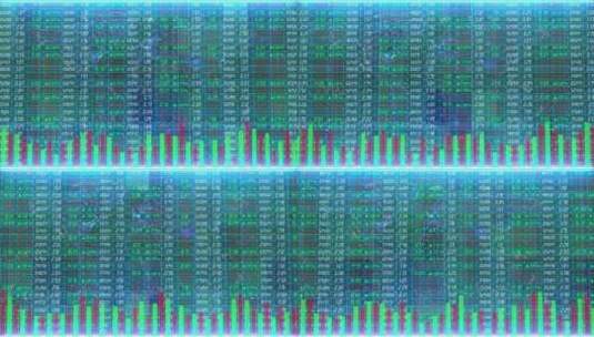股票市场股价变动屏幕背景高清在线视频素材下载
