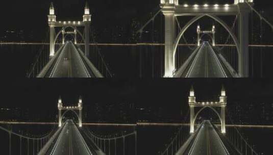 珠海白石桥夜景高清在线视频素材下载