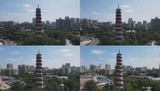 广州赤岗塔高清在线视频素材下载