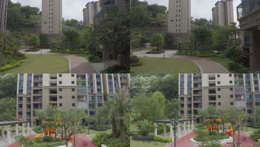 城市住宅区高清在线视频素材下载