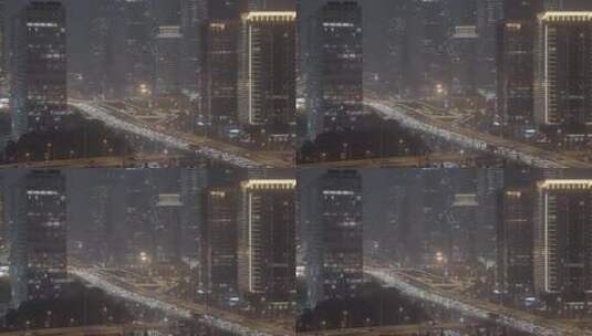 城市夜色 都市夜景高清在线视频素材下载
