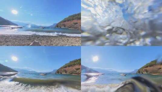 海边度假美景高清在线视频素材下载