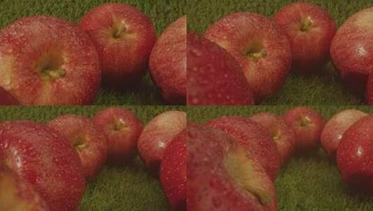 红彤彤的大苹果高清在线视频素材下载