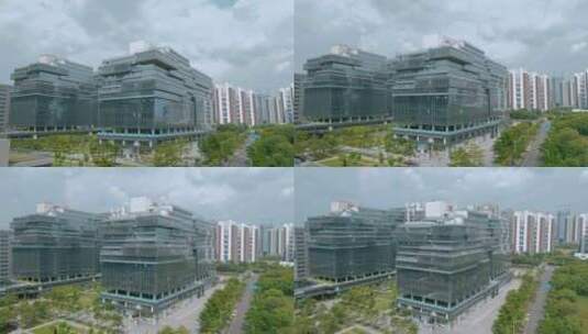 深圳光明区加速器产业园大楼高清在线视频素材下载