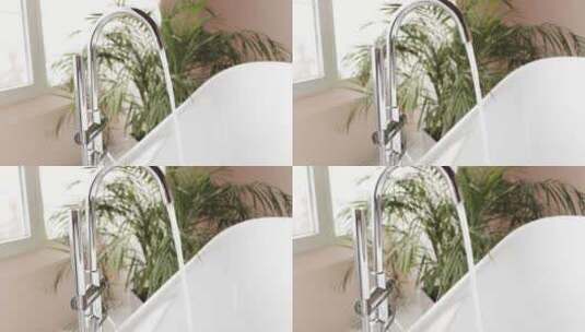 浴缸放水高清在线视频素材下载