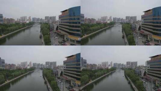 徐州城市风光航拍高清在线视频素材下载