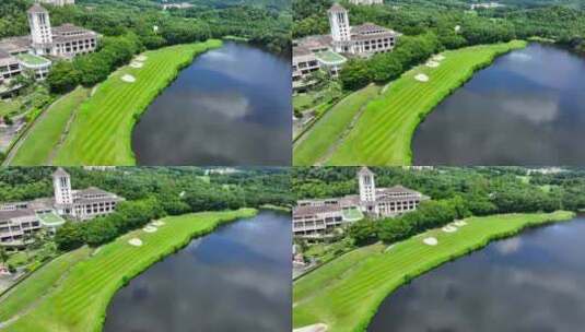 【正版4K素材】东莞观澜湖高尔夫球会1高清在线视频素材下载