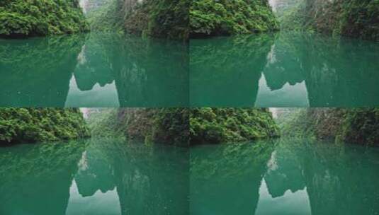 青山绿水江河流域美丽风景高清在线视频素材下载