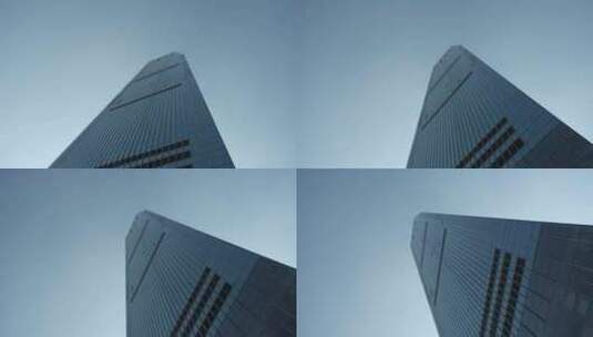 城市CBD高楼大厦空镜高清在线视频素材下载