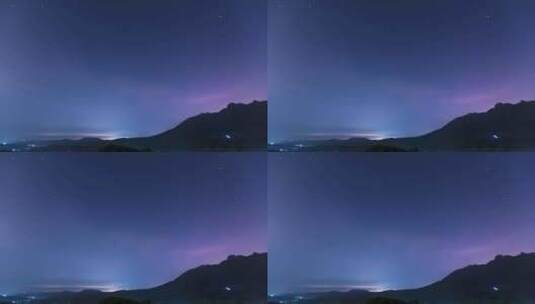 夜空 星空 星轨 星星 银河高清在线视频素材下载