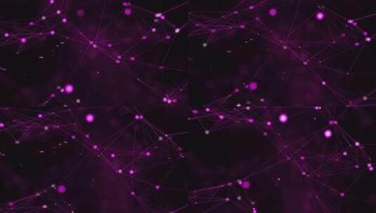 紫色粒子 背景 发光高清在线视频素材下载