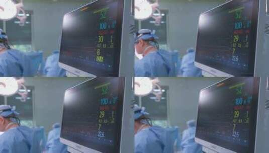 手术室监控设备高清在线视频素材下载