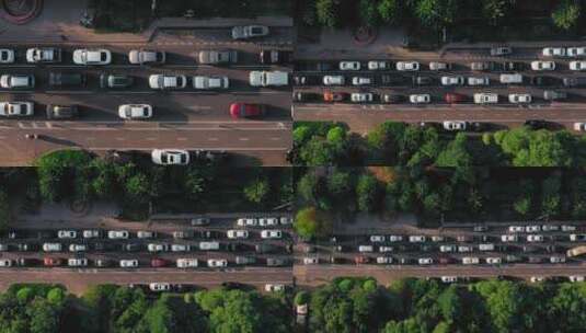 哈萨克斯坦，交通，汽车，道路高清在线视频素材下载