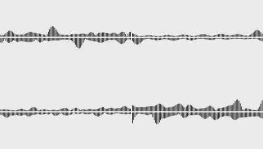 音频声音波形高清在线视频素材下载