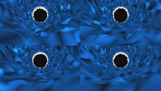 隧道，数字隧道动画。高清在线视频素材下载