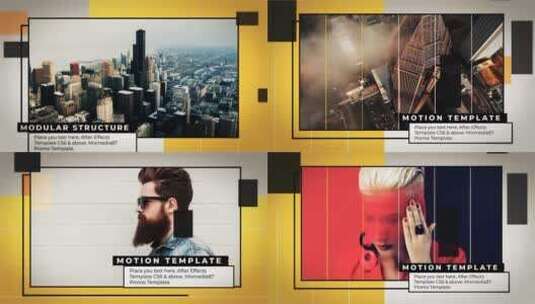 时尚动感现代化企业宣传片片场AE模板高清AE视频素材下载