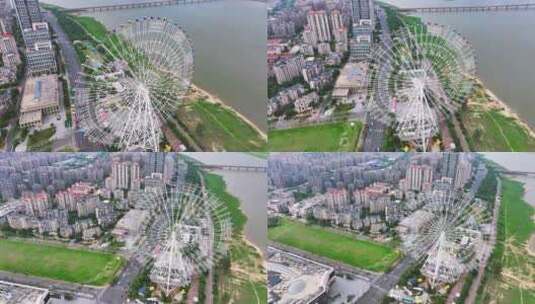 南昌之星-摩天轮高清在线视频素材下载