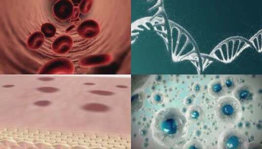 医疗细胞基因DNA高清素材高清在线视频素材下载