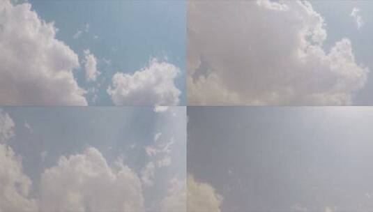 天空中云的变化延时摄影高清在线视频素材下载