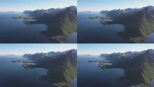美丽的挪威风光高清在线视频素材下载