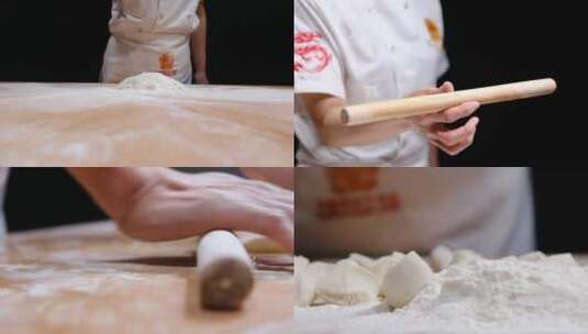 水饺饺子制作全流程（合集）高清在线视频素材下载