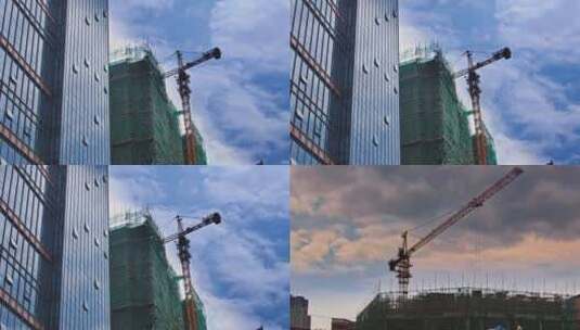 4k拍摄城市CBD建筑高清在线视频素材下载